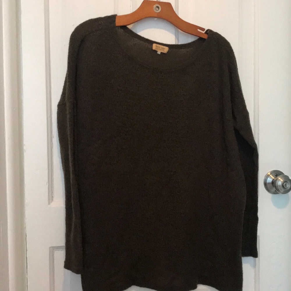 Hunter green tunic